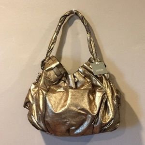 Botkier for Target Faux Leather Metallic Handbag